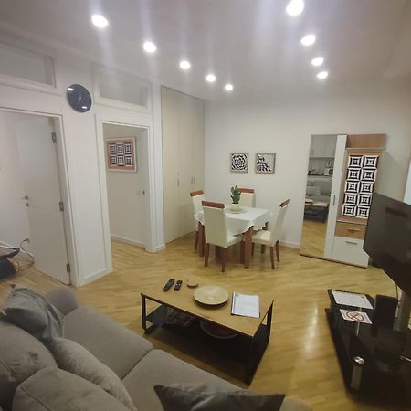 Appartamento City Lights Lux Belgrado Esterno foto