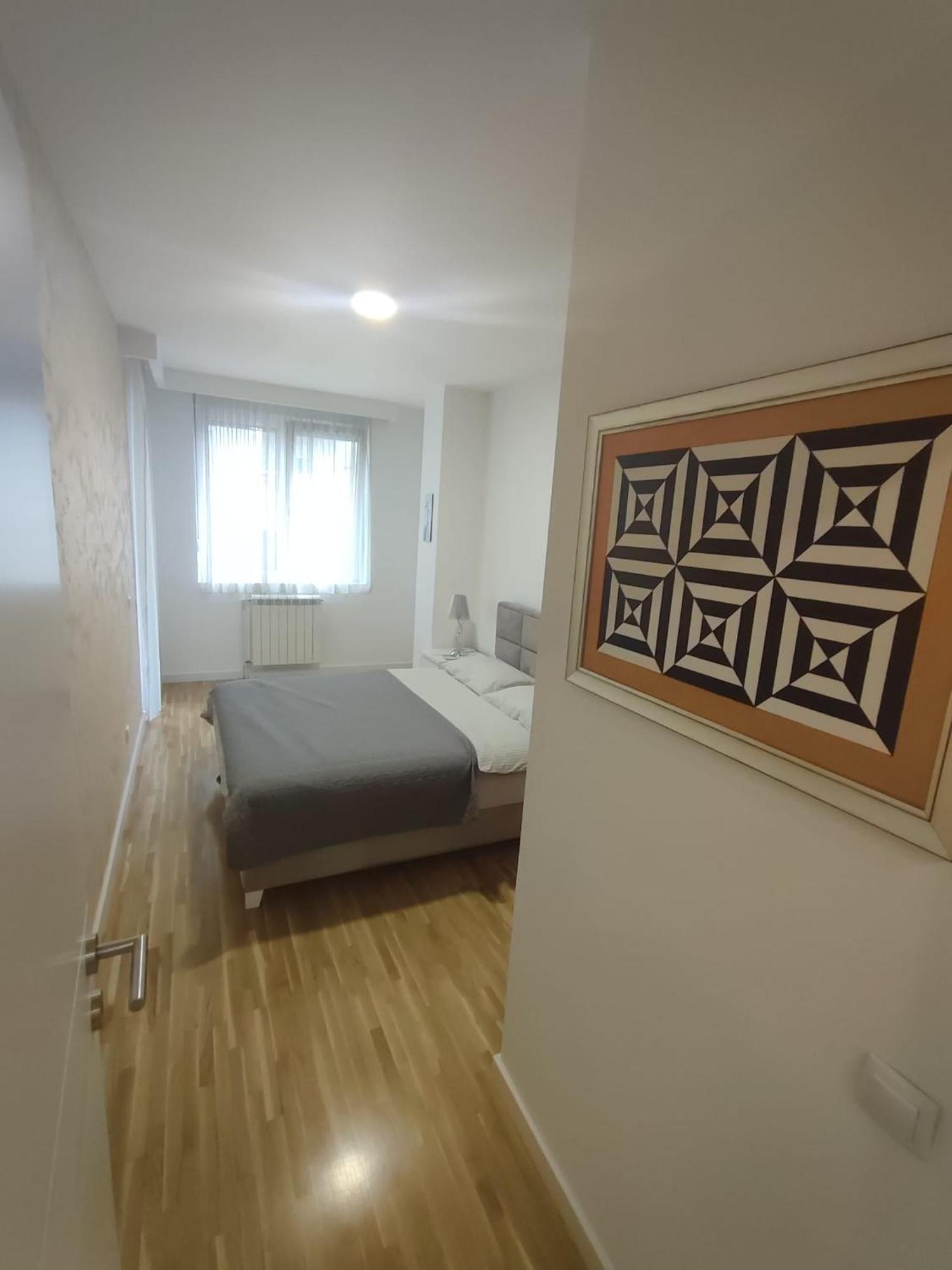 Appartamento City Lights Lux Belgrado Esterno foto